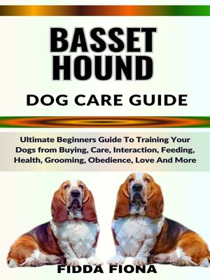 cover image of BASSET HOUND DOG CARE GUIDE